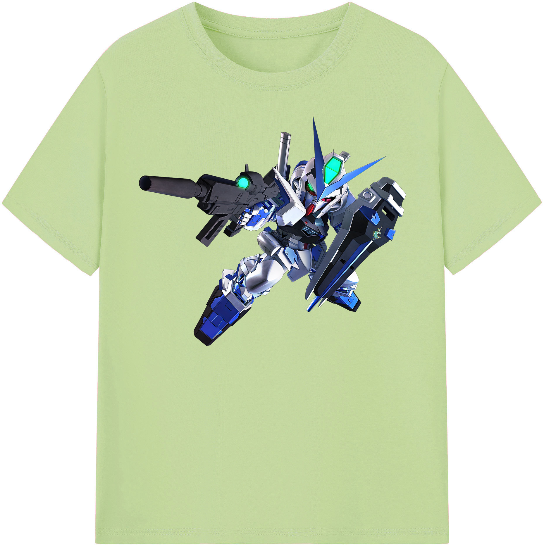 （画像用） 機動戦士ガンダム Mobile Suit Gundam 綿100％半袖Tシャツ（フロントプリント）